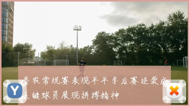 香农常规赛表现平平季后赛逆袭成关键球员展现拼搏精神